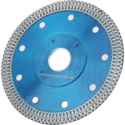 HEAT Diamant-sägeblatt, Trennscheibe/schleifscheibe Für Winkelschleifer, 115 X 1,2 X 22,23 Mm HEAT Diamant-sägeblatt, Trennscheibe/schleifscheibe Für Winkelschleifer, 115 X 1,2 X 22,23 Mm