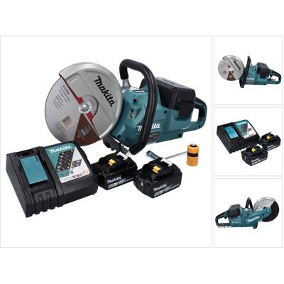 Makita Dce 090 Rg2x1 Akku Trennschleifer 36 V ( 2x 18 V ) 230 Mm Brushless + 2x Akku 6,0 Ah + Ladegerät Makita Dce 090 Rg2x1 Akku Trennschleifer 36 V ( 2x 18 V ) 230 Mm Brushless + 2x Akku 6,0 Ah + Ladegerät