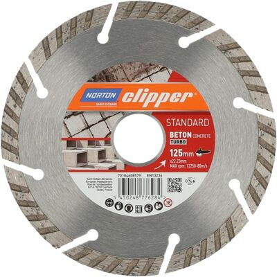 Symantec Clipper Diamantscheibe Turbo - Diamantscheibe für Beton Symantec Clipper Diamantscheibe Turbo - Diamantscheibe für Beton