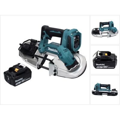 Makita - Dpb 183 T1 Akku Bandsäge 18 V 66 Mm Brushless + 1x Akku 5,0 Ah - Ohne Ladegerät Makita - Dpb 183 T1 Akku Bandsäge 18 V 66 Mm Brushless + 1x Akku 5,0 Ah - Ohne Ladegerät