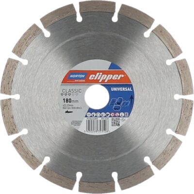 Clipper Diamanttrennscheibe 180mm - Diamant-Sägeblatt Clipper Diamanttrennscheibe 180mm - Diamant-Sägeblatt