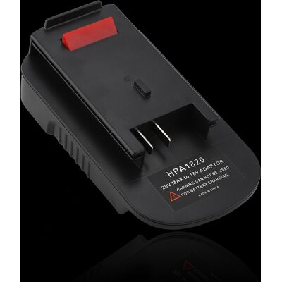 HEAT 20v-adapter Für Black & Decker Hpa-bohrschrauber, Akku-konverter Für Elektrowerkzeuge, Kompatibel Mit Akku-bohrschraubern, Ersatzteil, 20-volt-akku-ersatz, Universalzubehör. HEAT 20v-adapter Für Black & Decker Hpa-bohrschrauber, Akku-konverter Für Elektrowerkzeuge, Kompatibel Mit Akku-bohrschraubern, Ersatzteil, 20-volt-akku-ersatz, Universalzubehör.