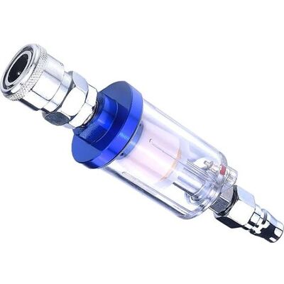 GROOFOO Neuer Professioneller Kompressor-wasserabscheiderfilter, 1/4"-druckluftreglerfilter Für Farbpistolen Und Luftkompressoren GROOFOO Neuer Professioneller Kompressor-wasserabscheiderfilter, 1/4"-druckluftreglerfilter Für Farbpistolen Und Luftkompressoren