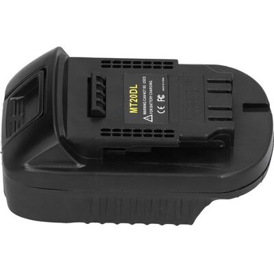 HEAT Mt20dl Adapter Für Makita 18v Lithium-akkus Bl1830, Bl1850, Bl1860, Bl1840b, Kompatibles Ladegerät, Elektrowerkzeug, 20v, 2 Stück, Schwarz HEAT Mt20dl Adapter Für Makita 18v Lithium-akkus Bl1830, Bl1850, Bl1860, Bl1840b, Kompatibles Ladegerät, Elektrowerkzeug, 20v, 2 Stück, Schwarz