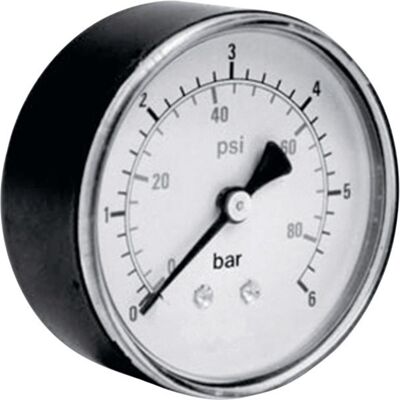 ICH 306.63.10 Manometer - Rückseite - 63mm ICH 306.63.10 Manometer - Rückseite - 63mm