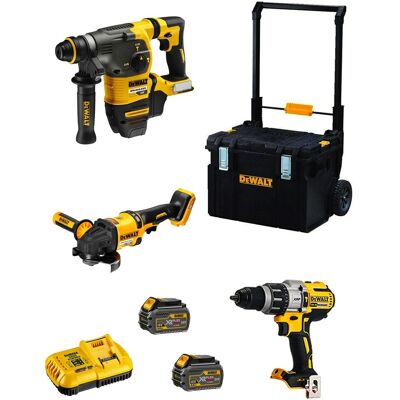 Dewalt - Kit Fvk381tst2hd-qw 54v/18v (dch333 + Dcd996 + Dcg418 + 2 X 6,0 Ah + Dcb118 + Ds450 Dwst1-75668) Dewalt - Kit Fvk381tst2hd-qw 54v/18v (dch333 + Dcd996 + Dcg418 + 2 X 6,0 Ah + Dcb118 + Ds450 Dwst1-75668)
