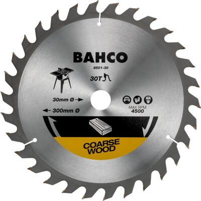 Bahco Kreissägeblatt, 315 Mm, 40 Zähne Für Holz Bahco Kreissägeblatt, 315 Mm, 40 Zähne Für Holz