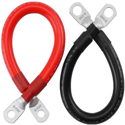LUXUSKOLLEKTION Batteriekabel 33mm² Mit Ringösen M8 Für Wechselrichter Und Stromversorgung LUXUSKOLLEKTION Batteriekabel 33mm² Mit Ringösen M8 Für Wechselrichter Und Stromversorgung
