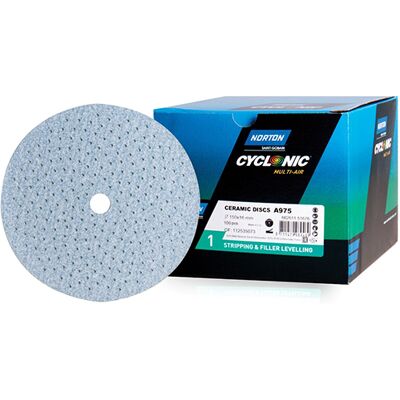 Norton Grüne Cyclonische Schleifscheiben - 150mm, 100 Stk - für Schleifen und Nivellierung Norton Grüne Cyclonische Schleifscheiben - 150mm, 100 Stk - für Schleifen und Nivellierung