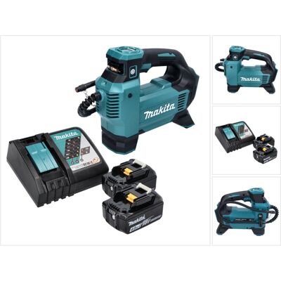 Dmp 181 Rm Akku Kompressor 18 V 11,1 Bar + 2x Akku 4,0 Ah + Ladegerät - Makita Dmp 181 Rm Akku Kompressor 18 V 11,1 Bar + 2x Akku 4,0 Ah + Ladegerät - Makita