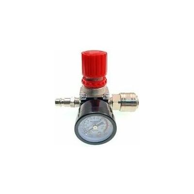 BOBYPET Druckregler Für Luftkompressoren, Angeschlossenes Druckregelventil 140 Psi (12 Bar), 1/4-zoll-druckregler BOBYPET Druckregler Für Luftkompressoren, Angeschlossenes Druckregelventil 140 Psi (12 Bar), 1/4-zoll-druckregler