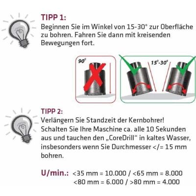 ELMAG Diamant-kernbohrer Dia- Coredrill ELMAG Diamant-kernbohrer Dia- Coredrill