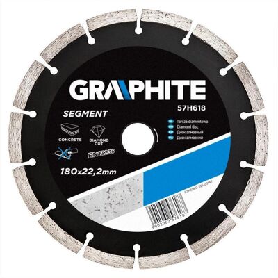 GRAPHIT 57H618 Diamanttrennscheibe - Schwerlast GRAPHIT 57H618 Diamanttrennscheibe - Schwerlast