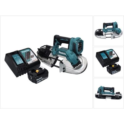 Makita - Dpb 183 Rf1 Akku Bandsäge 18 V 66 Mm Brushless + 1x Akku 3,0 Ah + Ladegerät Makita - Dpb 183 Rf1 Akku Bandsäge 18 V 66 Mm Brushless + 1x Akku 3,0 Ah + Ladegerät