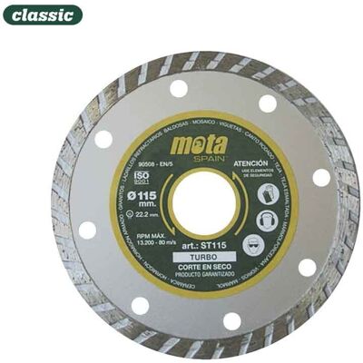 Mota Trennscheibe - Ø 115 mm - Stahl - Mehrzweck Mota Trennscheibe - Ø 115 mm - Stahl - Mehrzweck