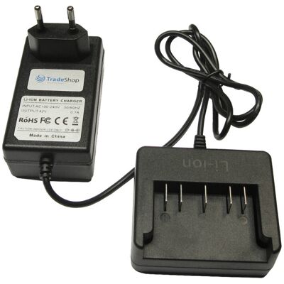 Trade-shop - Akku Ladegerät Für Bosch 36v Li-ion Akkus 2607336173, Bat810, Bat818, Bat836, Bat840, D-70771 Ersetzt Al 3640 Cv Bc830 / Ladestation, Netzteil Trade-shop - Akku Ladegerät Für Bosch 36v Li-ion Akkus 2607336173, Bat810, Bat818, Bat836, Bat840, D-70771 Ersetzt Al 3640 Cv Bc830 / Ladestation, Netzteil