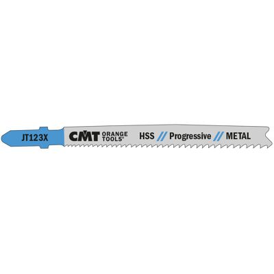 CMT - JT123X-5 - HSS - 100x1.2-2.6x21 - Jigsaw blade CMT - JT123X-5 - HSS - 100x1.2-2.6x21 - Jigsaw blade