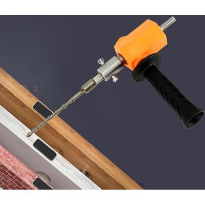 JUTE Adapter Für Elektrische Bohrmaschine Zu Schlagbohrmaschine, Adapter Für Schlagbohrmaschine, Umbaukopf, Modifikator Für Schlagbohrmaschine, Vierkantfutter, Schraubendreherbit, Orange. JUTE Adapter Für Elektrische Bohrmaschine Zu Schlagbohrmaschine, Adapter Für Schlagbohrmaschine, Umbaukopf, Modifikator Für Schlagbohrmaschine, Vierkantfutter, Schraubendreherbit, Orange.