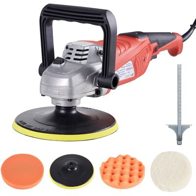 Arebos - Mehrzweck Exzenter Auto Poliermaschine Autolack Schleifer Set 2100 W Arebos - Mehrzweck Exzenter Auto Poliermaschine Autolack Schleifer Set 2100 W