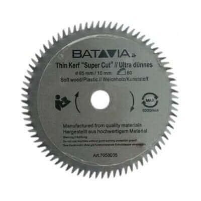 Batavia - Hss-sägeblatt Ø 85 Mm - 60 Zähne - 2 Stück - Maxx Saw & Xxl Speed Saw Batavia - Hss-sägeblatt Ø 85 Mm - 60 Zähne - 2 Stück - Maxx Saw & Xxl Speed Saw