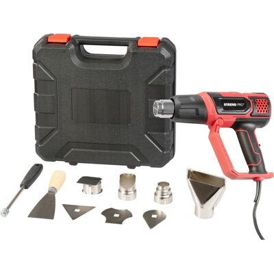 Heißluftpistole Strend Pro Hg203, 2000w, Lcd-display, Mit Koffer Heißluftpistole Strend Pro Hg203, 2000w, Lcd-display, Mit Koffer