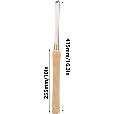 JUTE Tragbares Drechselwerkzeug Aus Hss-schnellstahl, Kleine 15-mm-fase. JUTE Tragbares Drechselwerkzeug Aus Hss-schnellstahl, Kleine 15-mm-fase.