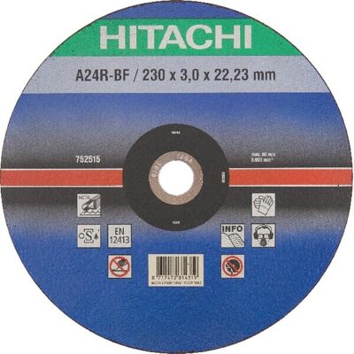 Hikoki 230mm Metall Flach-Scheibe - 25 Stück Hikoki 230mm Metall Flach-Scheibe - 25 Stück