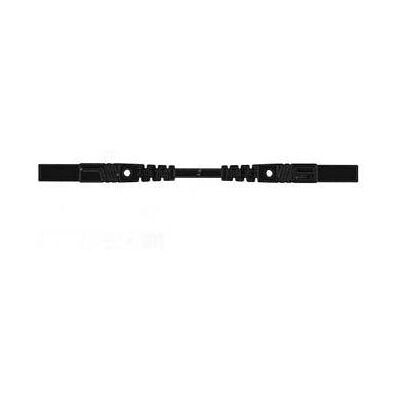 Hirschmann - Berührungssichere Umspritzte Messleitung 25cm, Ø 4mm / Schwarz (mlb/gg-sh 25/1) Hirschmann - Berührungssichere Umspritzte Messleitung 25cm, Ø 4mm / Schwarz (mlb/gg-sh 25/1)
