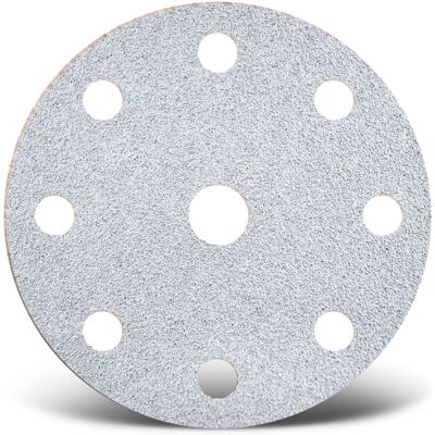 MENZER - White G320 - 9-hole - Ø150 mm - Schleifscheiben MENZER - White G320 - 9-hole - Ø150 mm - Schleifscheiben