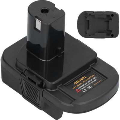 HEAT Dm18rl Konverteradapter Für 20v Lithium-akku Milwaukee M18 Dcb200 Dcb203 Dcb205 Dcb206 HEAT Dm18rl Konverteradapter Für 20v Lithium-akku Milwaukee M18 Dcb200 Dcb203 Dcb205 Dcb206