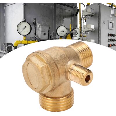 JUTE Einweg-rückschlagventil 1/23/8 Angefast10 Mm Für 1100 W Luftkompressor, Leiser Ölfreier Kompressor. JUTE Einweg-rückschlagventil 1/23/8 Angefast10 Mm Für 1100 W Luftkompressor, Leiser Ölfreier Kompressor.