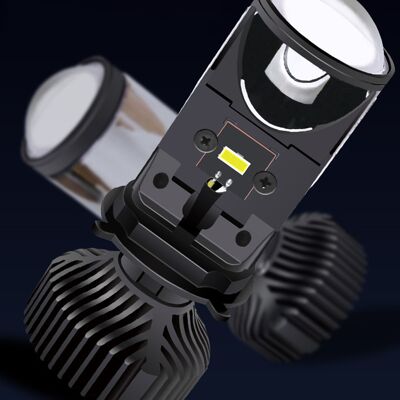 HEAT H4 Y7d Led-motorradscheinwerfer, Hochleistungs-fischaugenlampe, 12–24 V Aluminium-kit, Fern-/abblendlicht, Dual-power, Universell Kompatibel HEAT H4 Y7d Led-motorradscheinwerfer, Hochleistungs-fischaugenlampe, 12–24 V Aluminium-kit, Fern-/abblendlicht, Dual-power, Universell Kompatibel