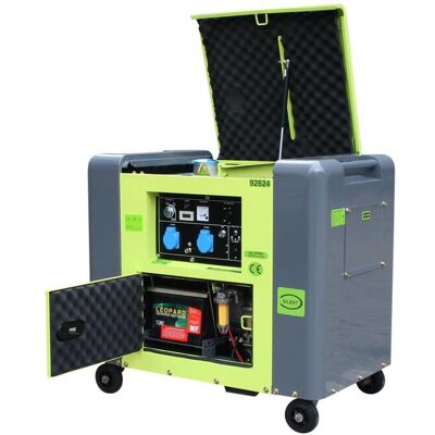 Varan Motors - 92624 Elektrischer Dieselgenerator Schallged�mpft Stromaggregat Type Panda 5.5kw 230v Varan Motors - 92624 Elektrischer Dieselgenerator Schallged�mpft Stromaggregat Type Panda 5.5kw 230v
