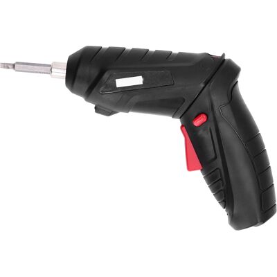 HEAT Akku-akkuschrauber Mit 2-teiligem Bit-set Zum Bohren Und Reparieren, Schwarz, 4,2 V HEAT Akku-akkuschrauber Mit 2-teiligem Bit-set Zum Bohren Und Reparieren, Schwarz, 4,2 V