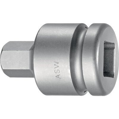 ASW Steckschlüssel - 3/4'' Sechskant, 62mm lang, 44mm Durchmesser - Profi ASW Steckschlüssel - 3/4'' Sechskant, 62mm lang, 44mm Durchmesser - Profi