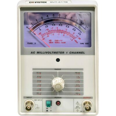 GW Instek GVT-417B Niederspannungs-Millivoltmeter - Millivoltmeter GW Instek GVT-417B Niederspannungs-Millivoltmeter - Millivoltmeter