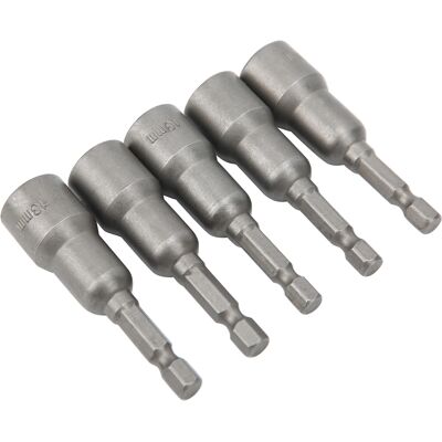 HEAT 5-teiliges Professionelles Sechskant-steckschlüssel-bit-set (13 Mm) Für Druckluft-schlagschrauber HEAT 5-teiliges Professionelles Sechskant-steckschlüssel-bit-set (13 Mm) Für Druckluft-schlagschrauber
