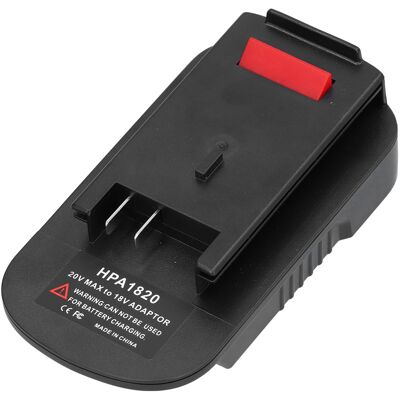 HEAT Hpa1820 Akku-konverteradapter Für Stanley 20v Lithium Fmc680l Fmc685l, Universalanschluss, Kompatibel Mit Elektrowerkzeugen HEAT Hpa1820 Akku-konverteradapter Für Stanley 20v Lithium Fmc680l Fmc685l, Universalanschluss, Kompatibel Mit Elektrowerkzeugen