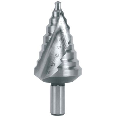 Ruko - 101096 Stufenbohrer 6 - 32 Mm Hss Gesamtlänge 76 Mm 3-flächenschaft 1 St. Ruko - 101096 Stufenbohrer 6 - 32 Mm Hss Gesamtlänge 76 Mm 3-flächenschaft 1 St.