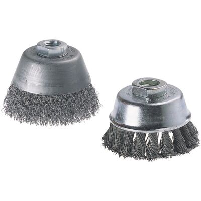 Stahldraht-topfbürste Ws M14 Ø 100 Mm 2151000 1 St. - Wolfcraft Stahldraht-topfbürste Ws M14 Ø 100 Mm 2151000 1 St. - Wolfcraft