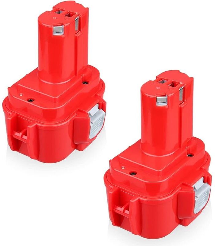 Pdstation - 2PCS für Makita 9.6Volt 3600mAh Batterie 9120 9122 9133 9134 9135 6222D neu