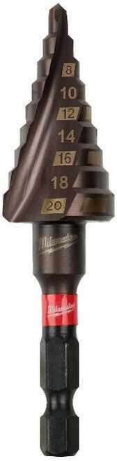 Stufenbohrer Milwaukee Shockwave Step drills - 4-20 / 2 mm - 48899263