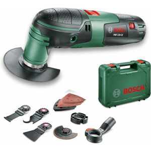 Multifunktionswerkzeug pmf 220 ce Set (220 Watt, für Starlock Zubehör, 6tlg. Schleifpapierset, 9 Zubehörteile) - Bosch