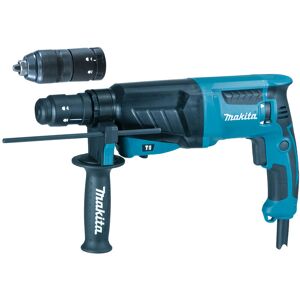 Bohrhammer HR2630T 800 w SDS-Plus 26 mm 2,4 j 1.200 U/min Bohren, Schlagbohren und Meißeln mit Schnellspannbohrfutter - Makita