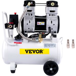 VEVOR Silent Flüsterkompressor 30L Druckluftkompressor 1,5PS/1100W Leise Ölfrei Kompressor 7Bar/102PSI Flüster-Lautstärke ≤ 68dB Luftkompressor Max. CFM7,1