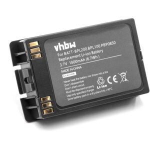 Vhbw - Li-Ion Akku 1800mAh (3.7V) kompatibel mit schnurlos Festnetz Telefon Alcatel ip Touch 310, 610 Ersatz für BATT-BPL200, BPL100, PBP0850.