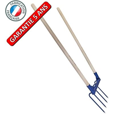 Aerogrif‘ 4 Zähne 2 Griffe 1,10 M, Typ Grelinette, Bio-gartengerät Outils Perrin Aerogrif‘ 4 Zähne 2 Griffe 1,10 M, Typ Grelinette, Bio-gartengerät Outils Perrin