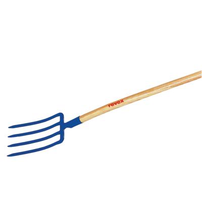REVEX Gartengabel - 4 Zinken Dreieckig 30cm - Gartengerät REVEX Gartengabel - 4 Zinken Dreieckig 30cm - Gartengerät