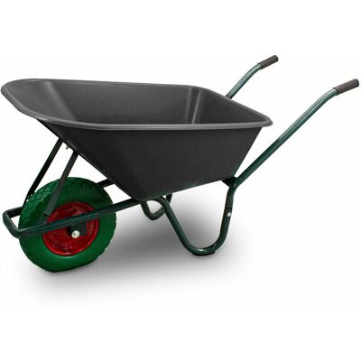 Gartenwagen 250kg - PVC Grün mit stabilem Rad Gartenwagen 250kg - PVC Grün mit stabilem Rad