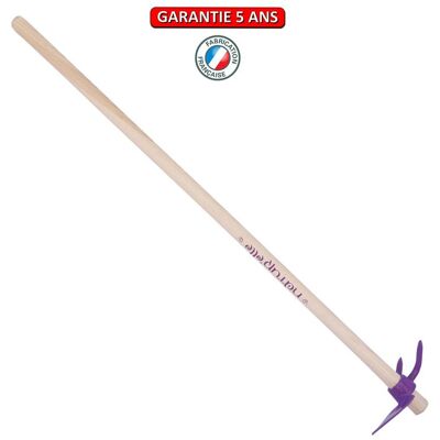 Hacke Mit Geschmiedeter Klinge Und Gabel, 100 Cm Stiel - Framboisine Outils Perrin Hacke Mit Geschmiedeter Klinge Und Gabel, 100 Cm Stiel - Framboisine Outils Perrin